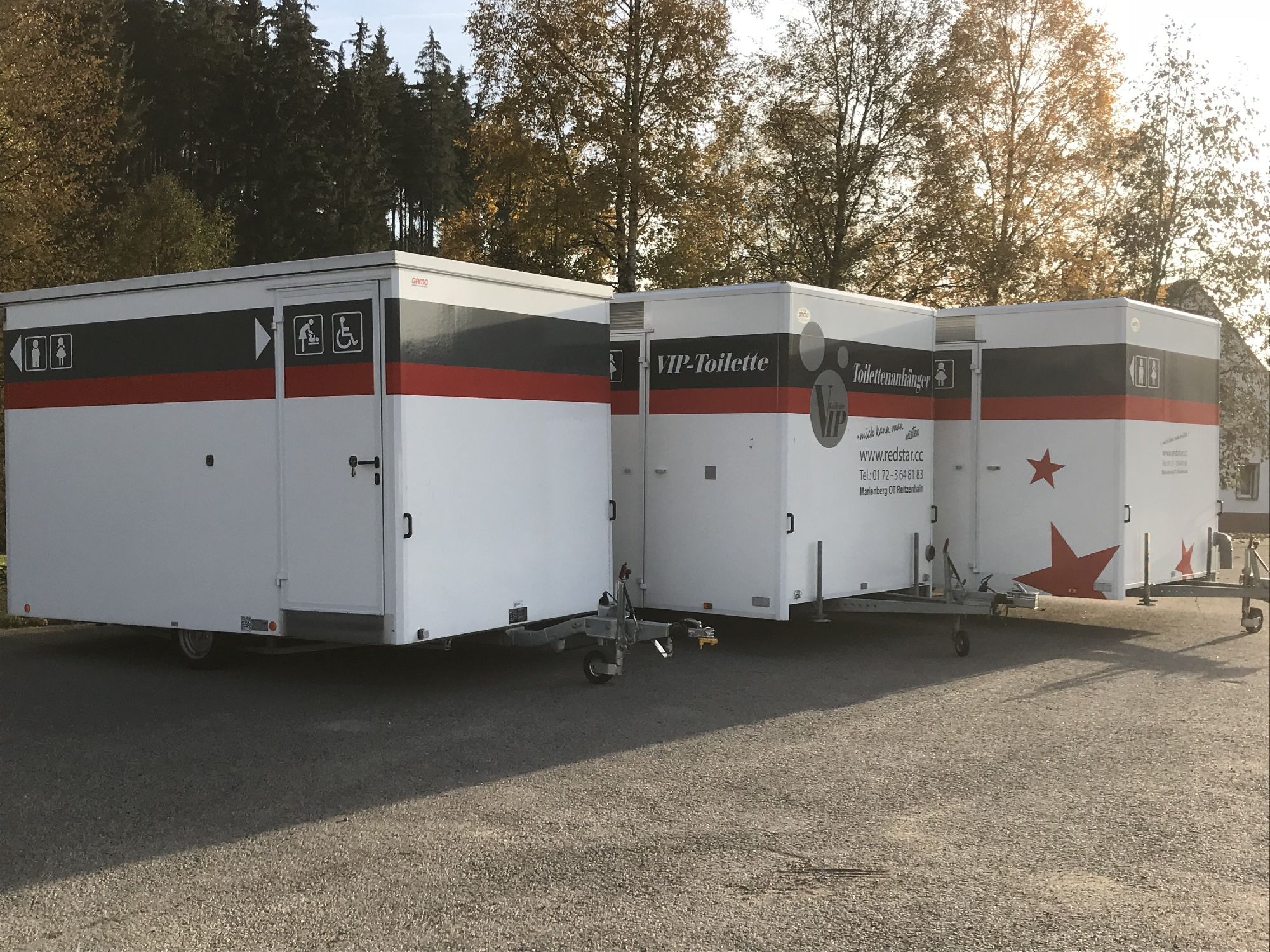 Übersicht der Toilettenhänger Übersicht der Toilettenhänger